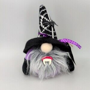funny vampire Halloween gnome decor‎ witch hat